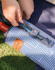 Lazy Dayz Insulated Wine Bottle Tote - Makena