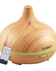 Devanti 300ml 4 in 1 Aroma Diffuser - Light Wood