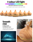 Devanti 300ml 4 in 1 Aroma Diffuser - Light Wood