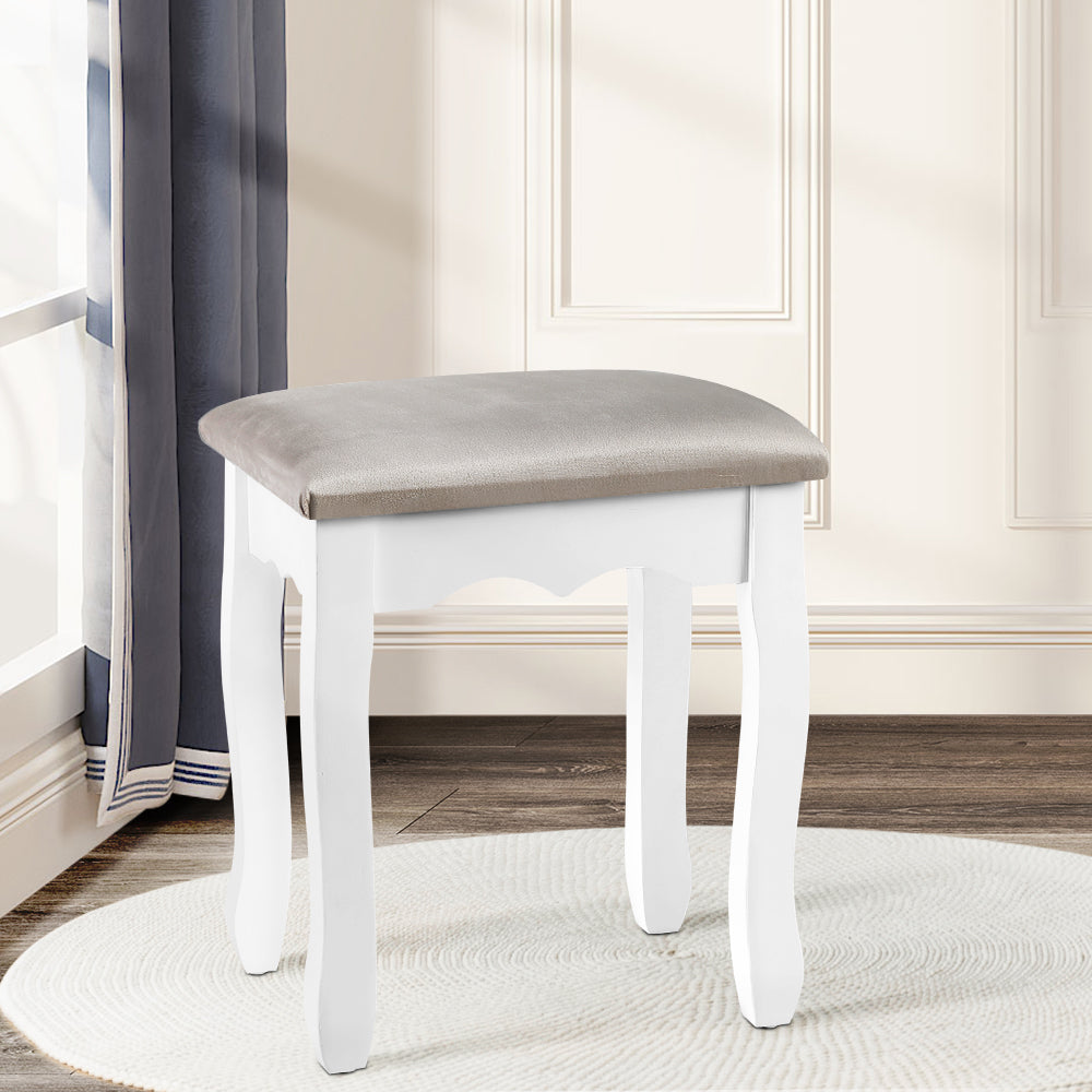 Princess dressing table stool