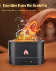 GOMINIMO Flame Humidifier Fire 250ml Black GO-AD-105-HGJ