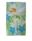 Disney Kids Licensed Tinkerbell Green Beach Towel