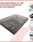 95x70cmOrthopedic Pet Dog Bed Mattress Therapeutic Joint Pain Comfort